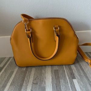 Mustard yellow purse